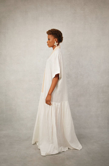 Republic of Ruru Dani Kaftan (White)